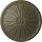 Ekena Millwork Brontes Ceiling Medallion (Fits Canopies up to 3 5/8"), 25 1/2"OD x 5 1/2"P, Painted Turtle CM25BRPTF - alternate 1